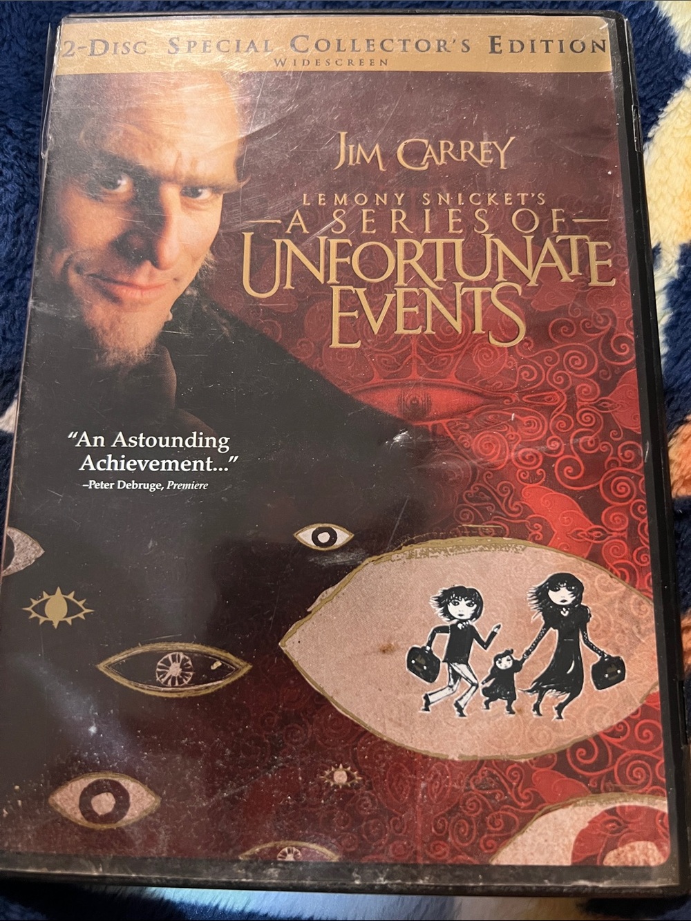 Lemony Snicket's a Series of Unfortunate events (DVD, 2004) z30